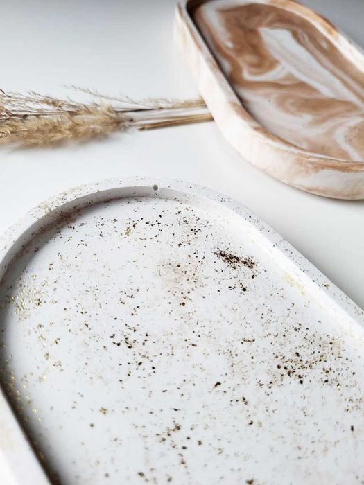 Podstawka na biżuterię nowa ręcznie robiona tacka handmade prezent