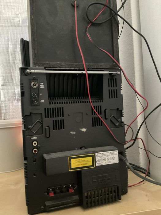 Aparelhagem Sony para restauro