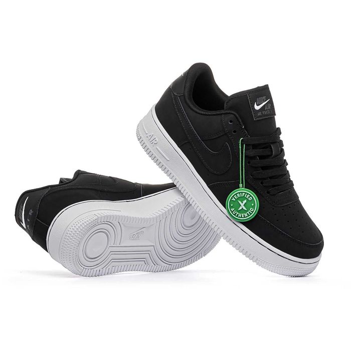 Чоловічі кросівки Nike Air Force 1 Low "Black-White" Розміри 40-45