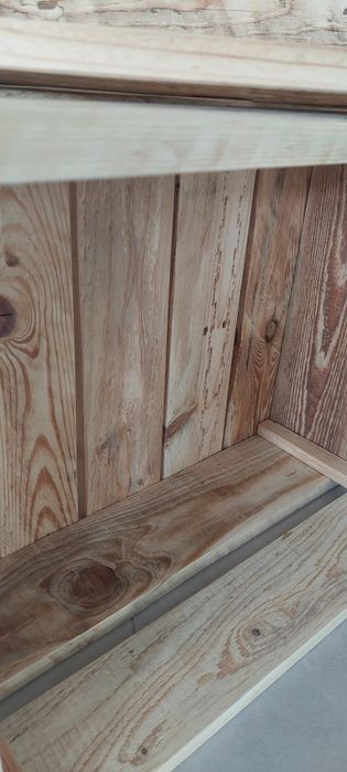 Skrzynka drewniana dekoracyjna ozdobna 40x50x25.5 4szt