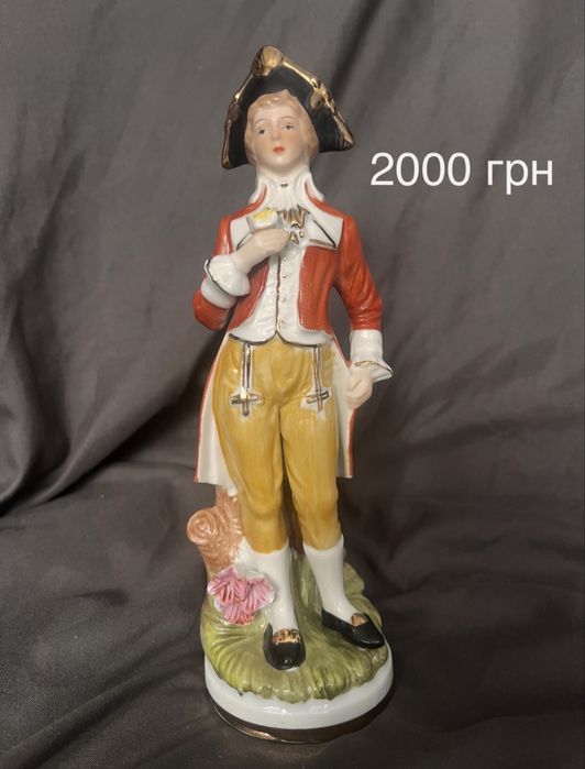 Фарфорові статуетки Солдати офіцери Наполеонівські війни