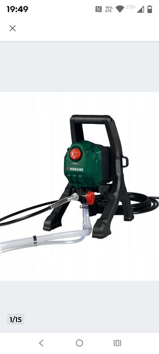 PARKSIDE Agregat malarski PAFS 550 A1, 550 W, 110 bar#okazja!