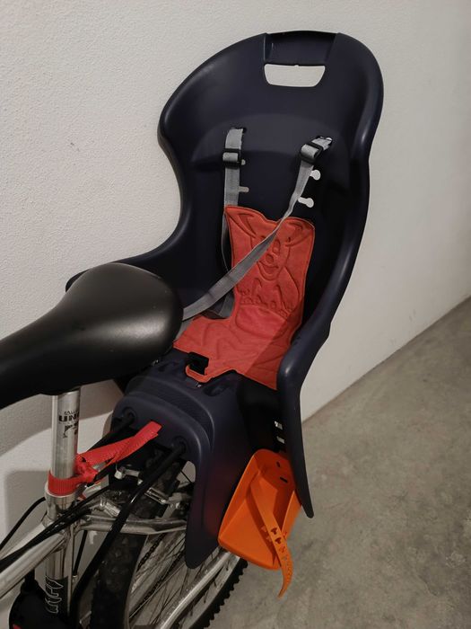 Bicicleta BTT com cadeira de Criança