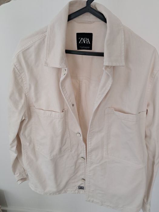 Casaco branco para homem, tamanho S