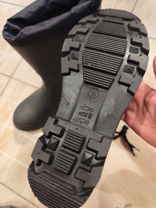 Чоботи гумові Kamik Icebreaker Канада- Black, khaki brown - До -40°C