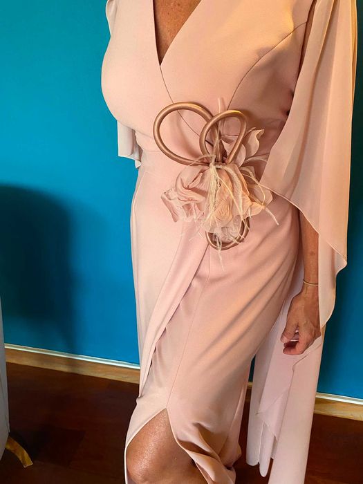 Vestido classico para festa.
