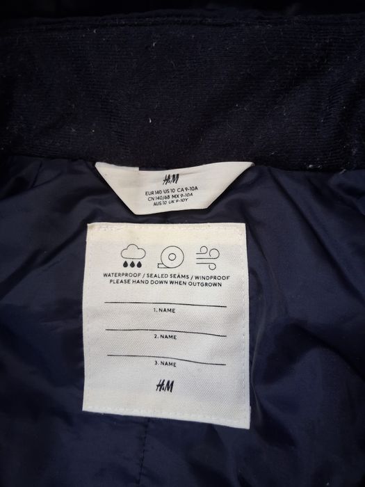 Zimowy kombinezon dla chłopca H&M 140