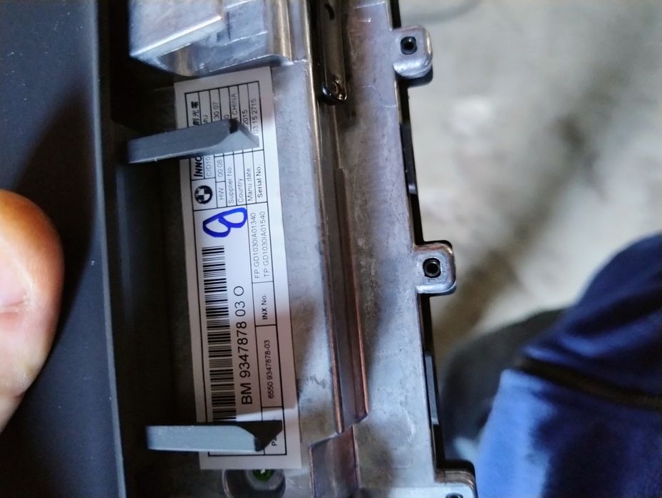 Radio nawigacja BMW oe