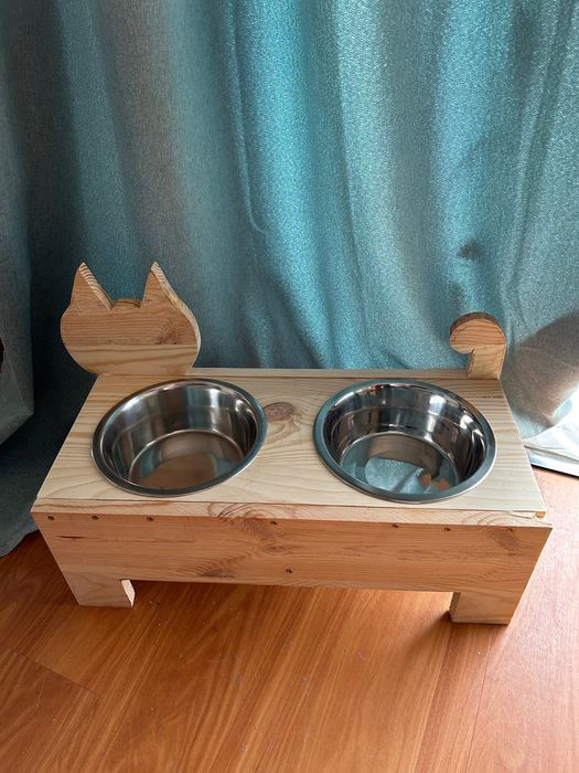 Comedouro e Bebedouro para Gato