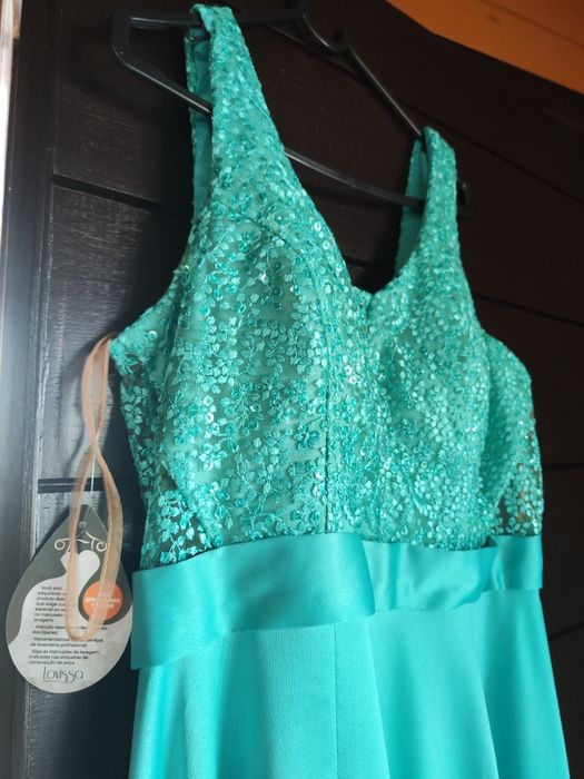 Vestido longo de festa