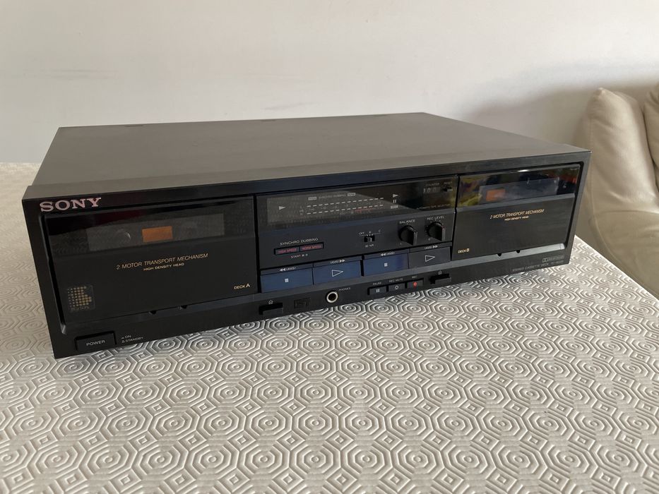 Deck leitor de cassetes Sony TC-W320
