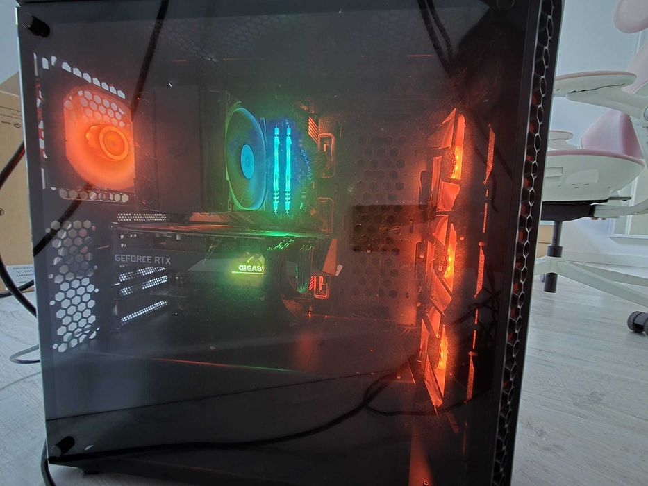 Gaming PC komputer i7-11700K / RTX 3070 / 32GB RAM / 1TB NVMe + 8TB HDD