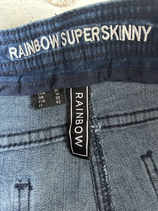 Spodnie jeansy nowe przecietane r 36 S