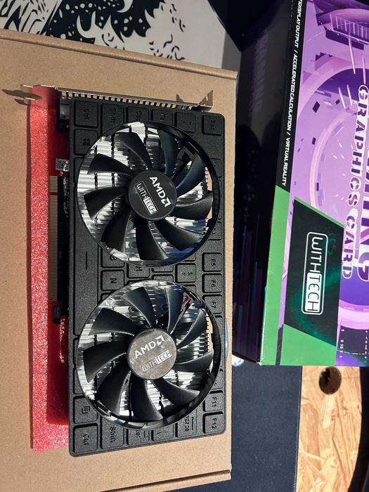 rx 580 nova nunca utilizada na caixa