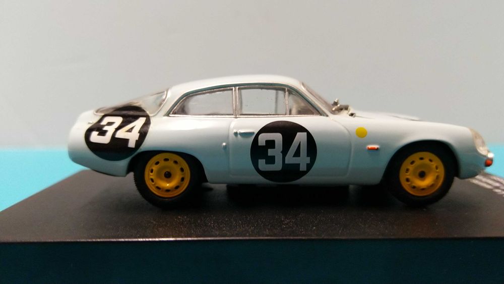 Miniature Alfa Romeo Giulietta SZ N°36 Le Mans 1963 - Provence Moulage 1/43