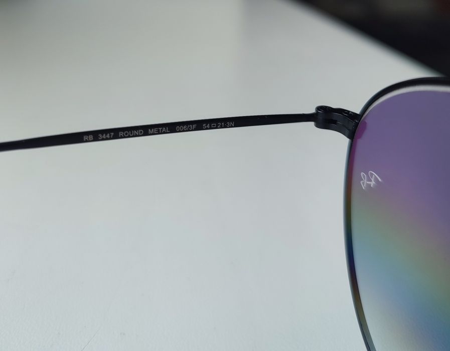 Ray-Ban RB3447 Round Metal