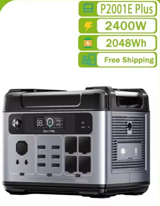 Зарядна станція Oukitel P2001E Plus (2400W / 2048Wh) НОВА, запакована, з Німеччини