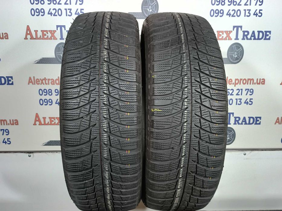 2 шт. 185/65 R15 Bridgestone Blizzak LM001 зимові шини б/у