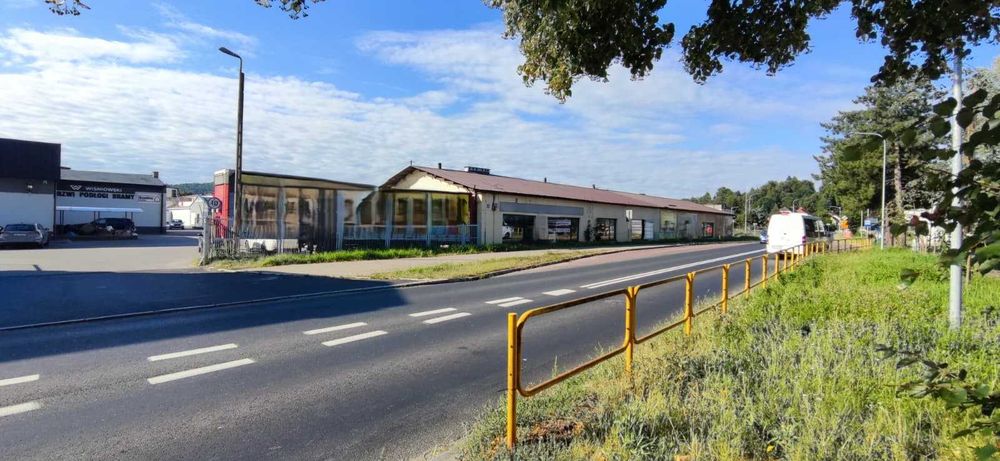 sprzedam hale handlowo usługową