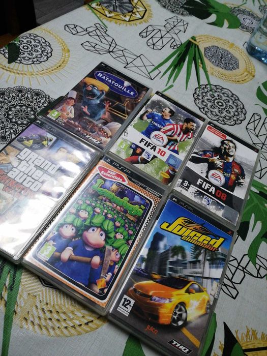 Jogos PSP 5 euros cada