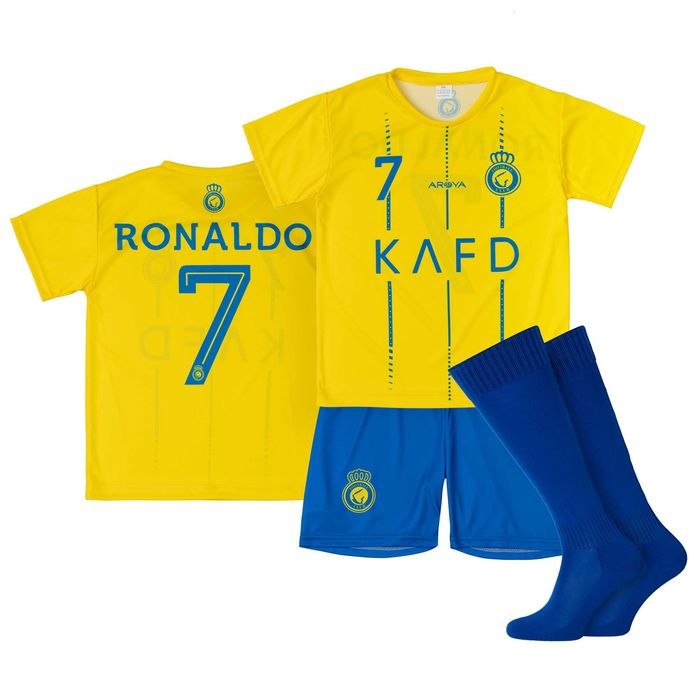 RONALDO AL NASSR 7 Komplet + getry rozm.158