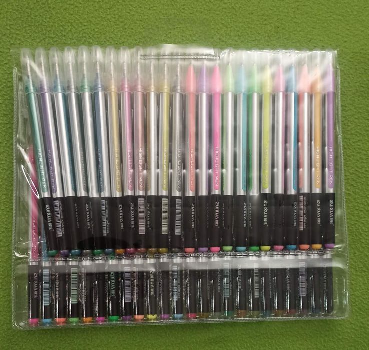 Набор гелевых ручек 48 цветов Highlight Pen HG6120-48