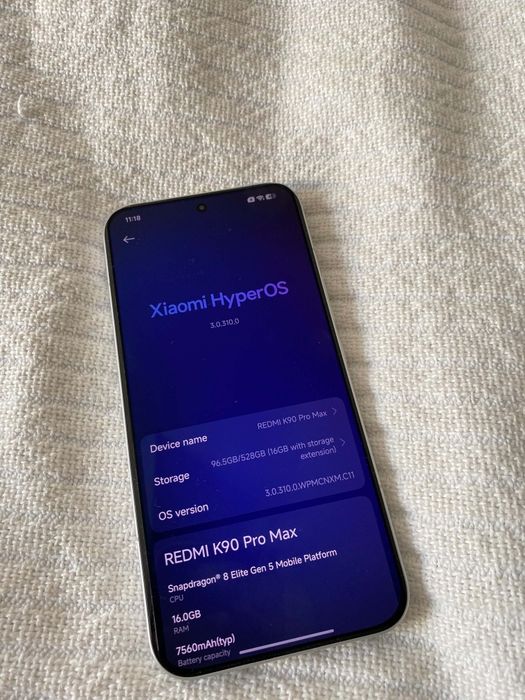 REDMI K90 Pro Max 16/512GB Blue