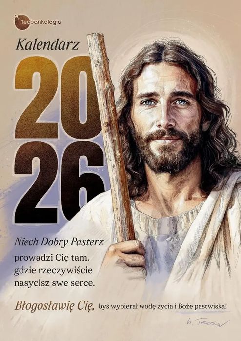 Kalendarz 2026 Teobańkologii. Rafael Dom Wydawniczy. Nowy Produkt