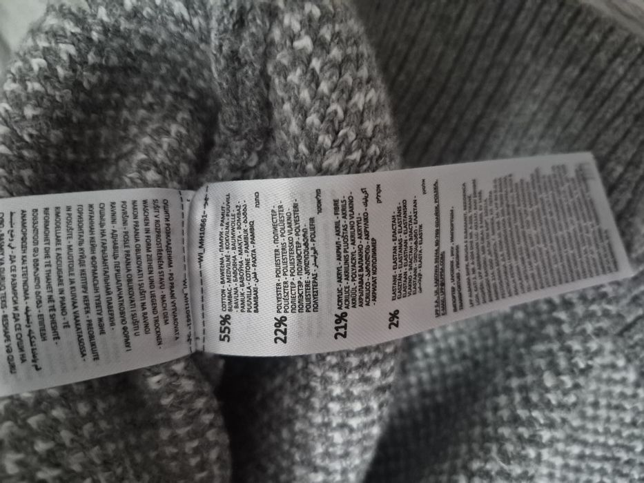 Sweter w romby z kryształkami mohito xs