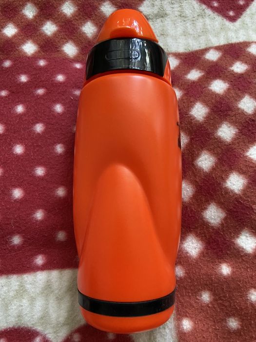 Bidon szkolny nowy pomarańczowo-czarny