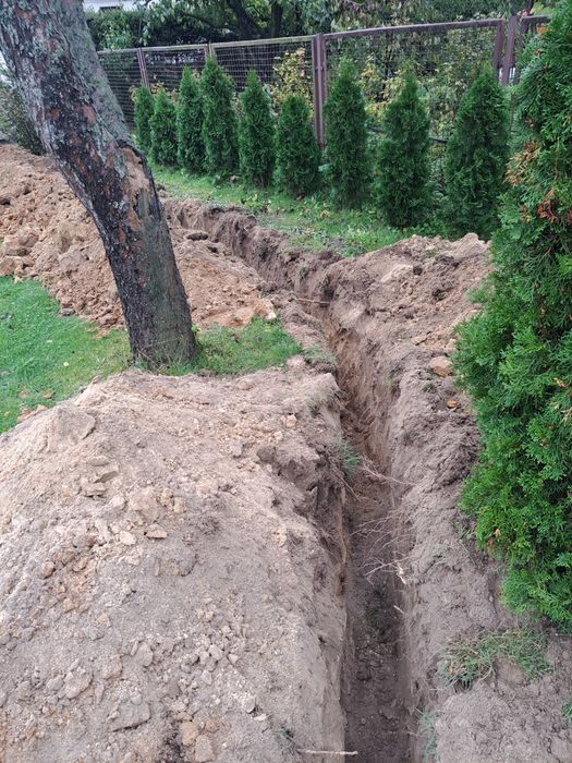 Usługi minikoparka