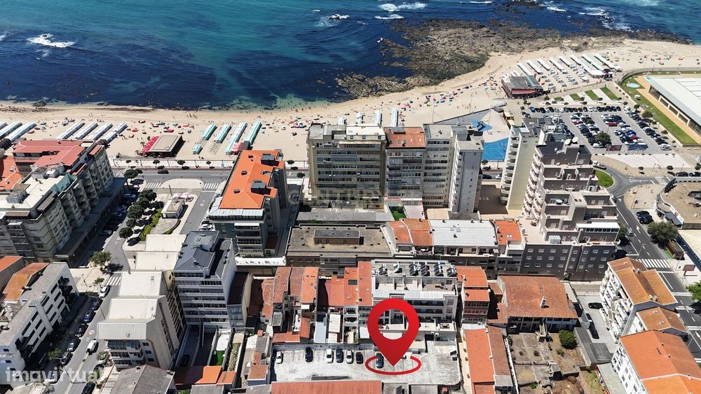 Lugar de Garagem à Venda, a 150m da praia no Centro da Póvoa de Varzim