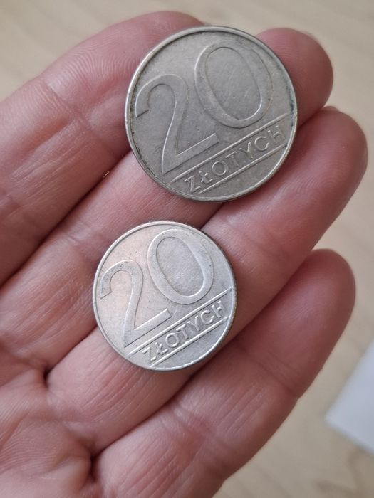 Zestaw 5 x moneta PRL 20 zł, lata 1986. 1989,1990