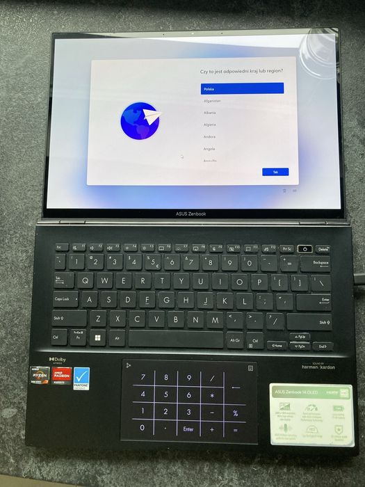 Laptop zenbook 14 cali