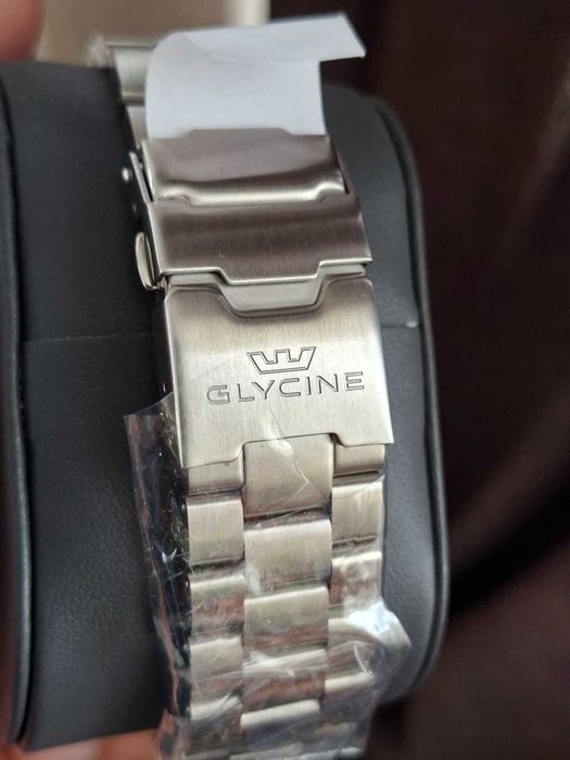 Zegarek męski Glycine Combat Sub Quartz Grey Dial