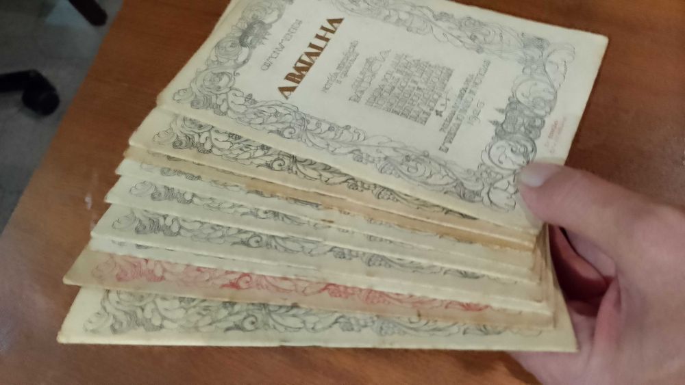 Coleção Patrícia "Albino Forjaz de Sampaio" 9 unidades