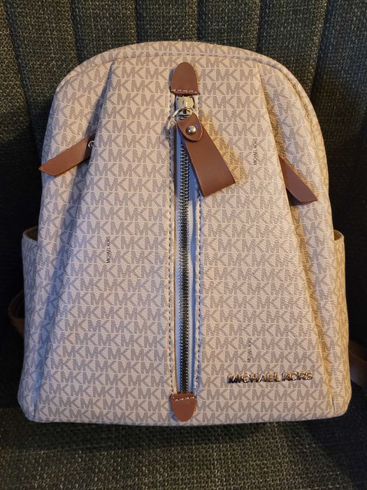 Plecak damski beżowy