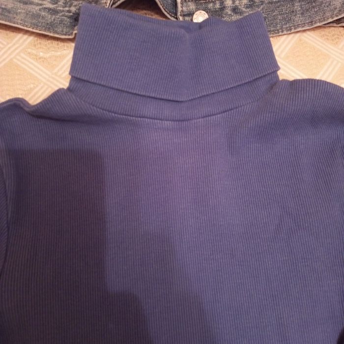 Водолазка синя 128