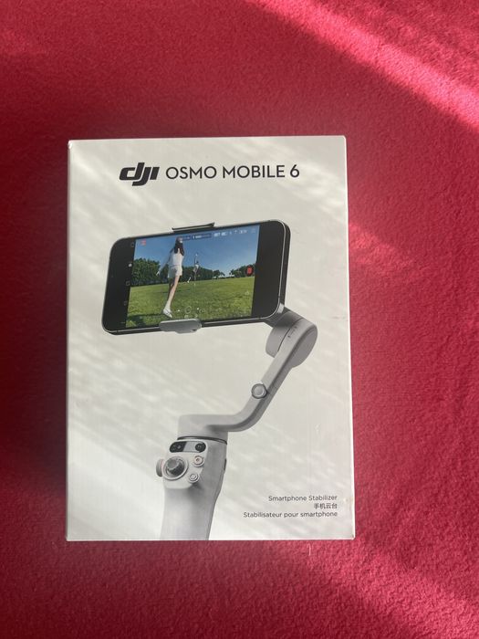 Стабілізатор відеозйомки DJI Osmo Mobile 6 Platinum Grey