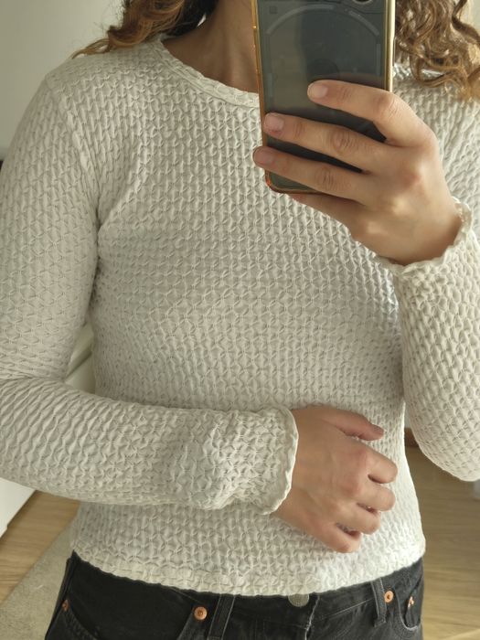 Camisola branca Stradivarius