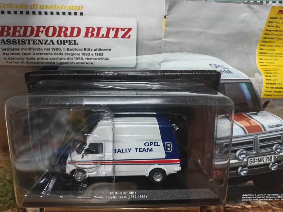 Bedford Blitz - Team Opel Rally 1:43