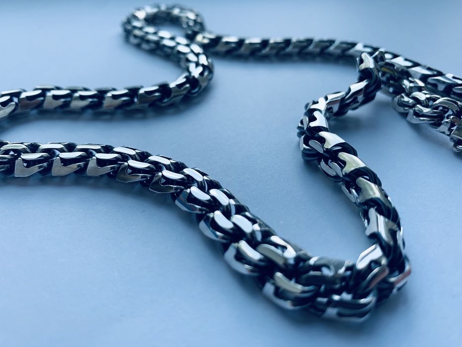 Серебрянная цепь Ромб