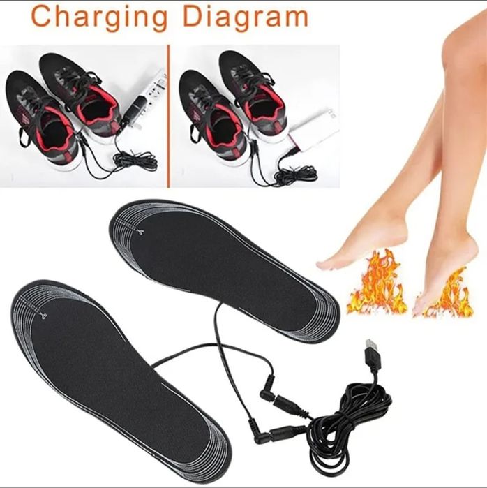 Устілки з підігрівом, стельки