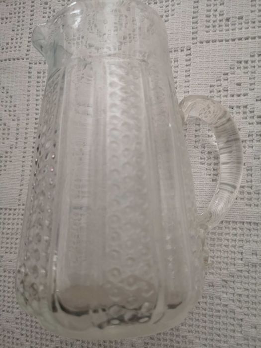 jarros antigos em vidro