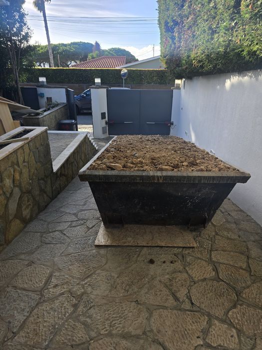 Aluguer de contentores 6m3  para resíduos de obra