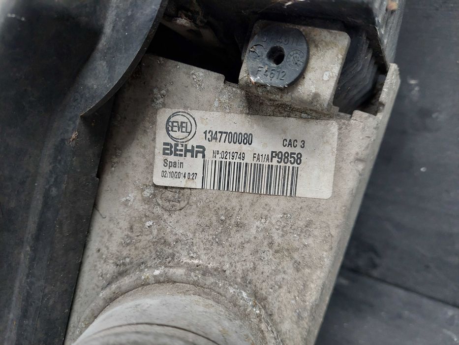 Fiat Ducato III Lift 2.2HDI Komplet Chłodnice Wentylator