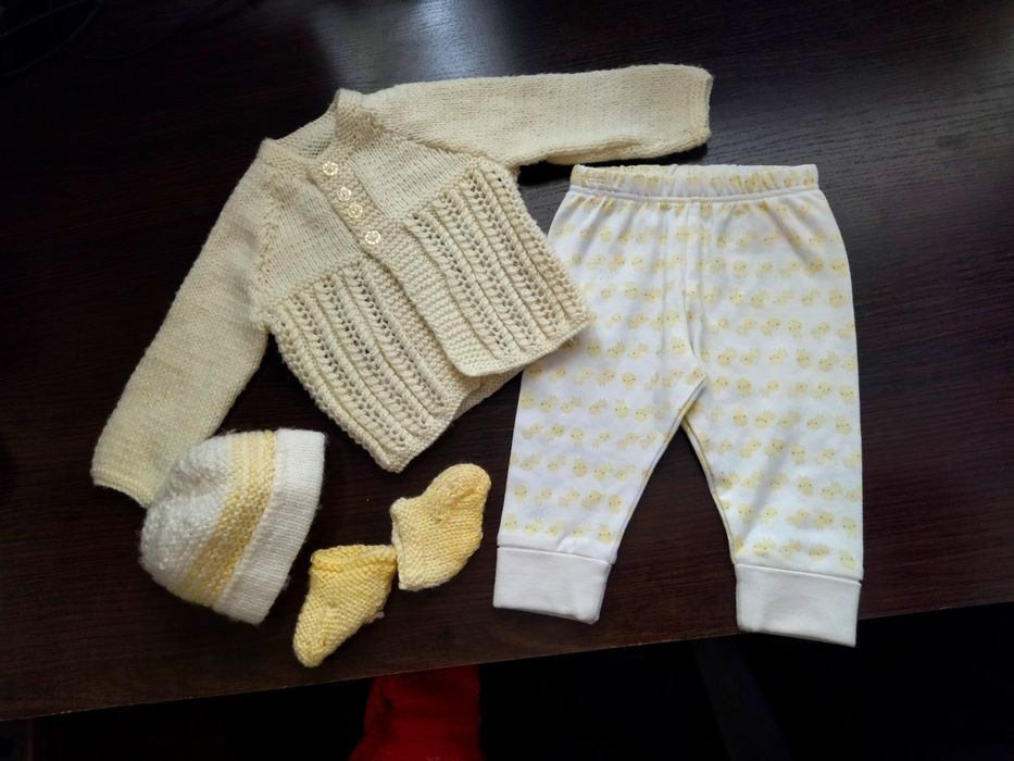 Одяг   реборн лялька 48-58с  боді чоловічок кофта  все фото 1  за 155