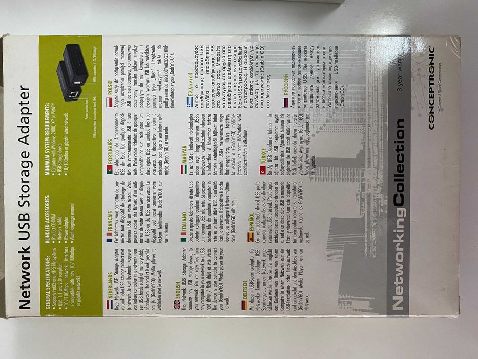 Conceptronic conversor de USB para rede