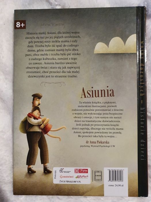 Asiunia ksiazka lektura