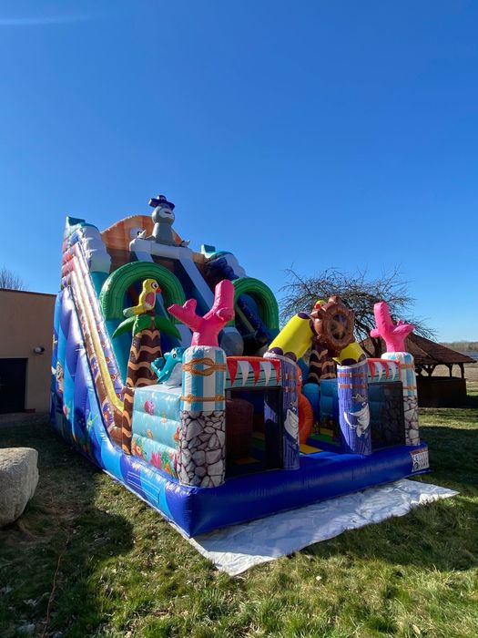 Wynajem dmuchaniec/malowanie twarzy/warkoczyki doplatane